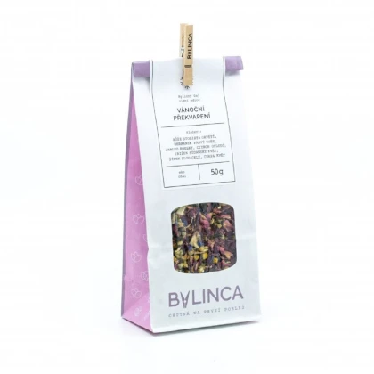 Vánoční překvapení - čajová směs - bylinný čaj - 50 g