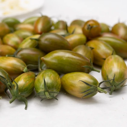 Rajče Artisan Green Tiger - Solanum lycopersicum - semena rajčete - 5 ks
