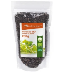 BIO Pohanka - Fagopyrum esculentum - bio semena na klíčení - 200 g