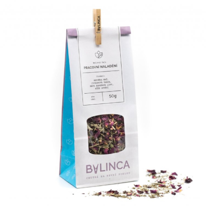 Pracovní naladění - čajová směs - bylinný čaj - 60 g