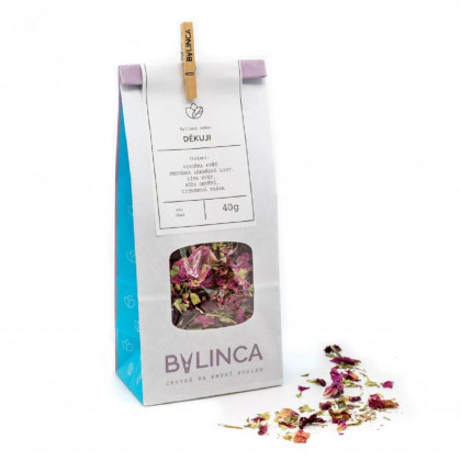 Děkuji - čajová směs - bylinný čaj - 45 g