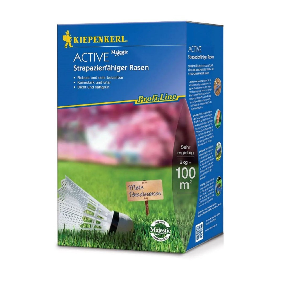 Trávník Majestic Aktiv - semena Kiepenkerl - směs - 2 kg