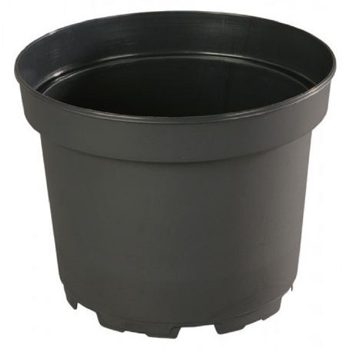 Květináč CLASSIC černý - 15 x 11,5 cm - 1 ks