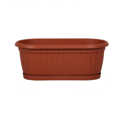 Samozavlažovací truhlík terakota - 22 cm - 1 ks