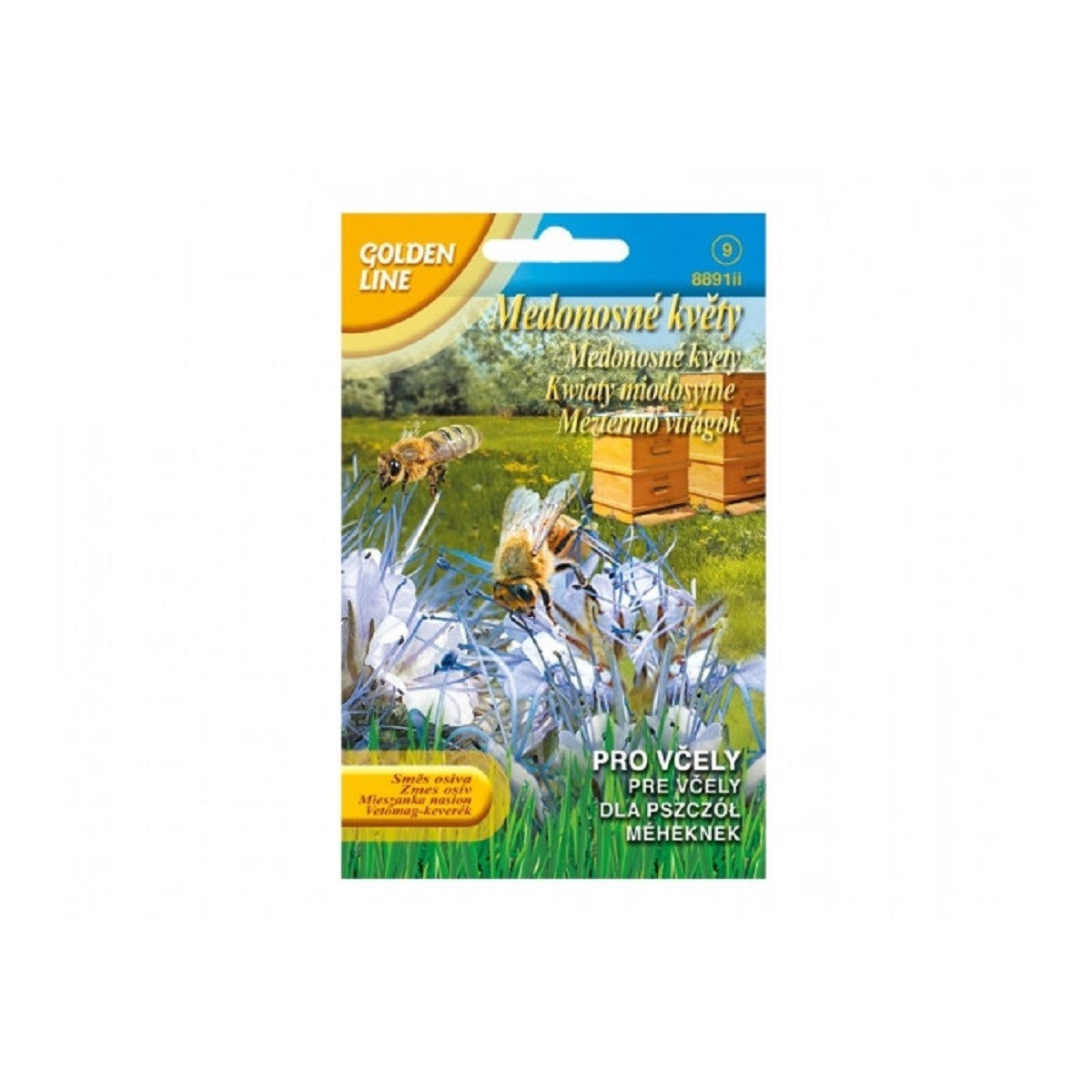 Květy medonosné pro včely - semena Golden Line - směs - 10 g