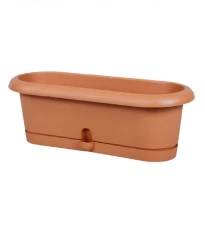 Samozavlažovací truhlík LOTOS terakota - 30 cm - 1 ks