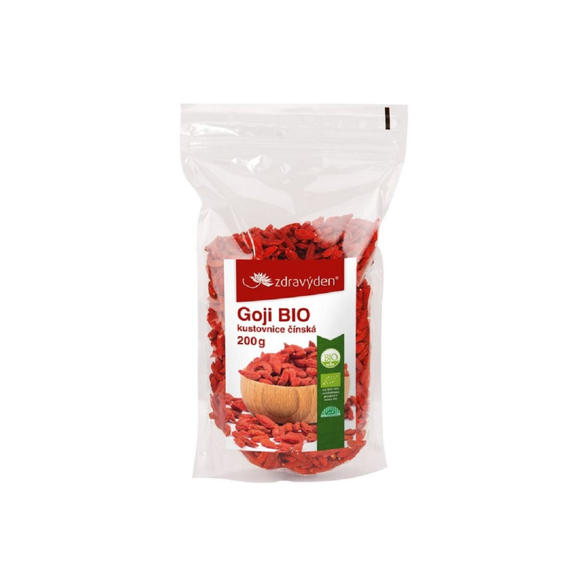 Kustovnice čínská - BIO Goji - sušené plody - 200 g