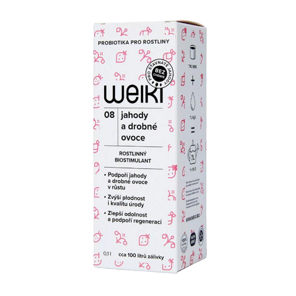 Probiotika Weiki pro jahody a drobné ovoce - 100 ml