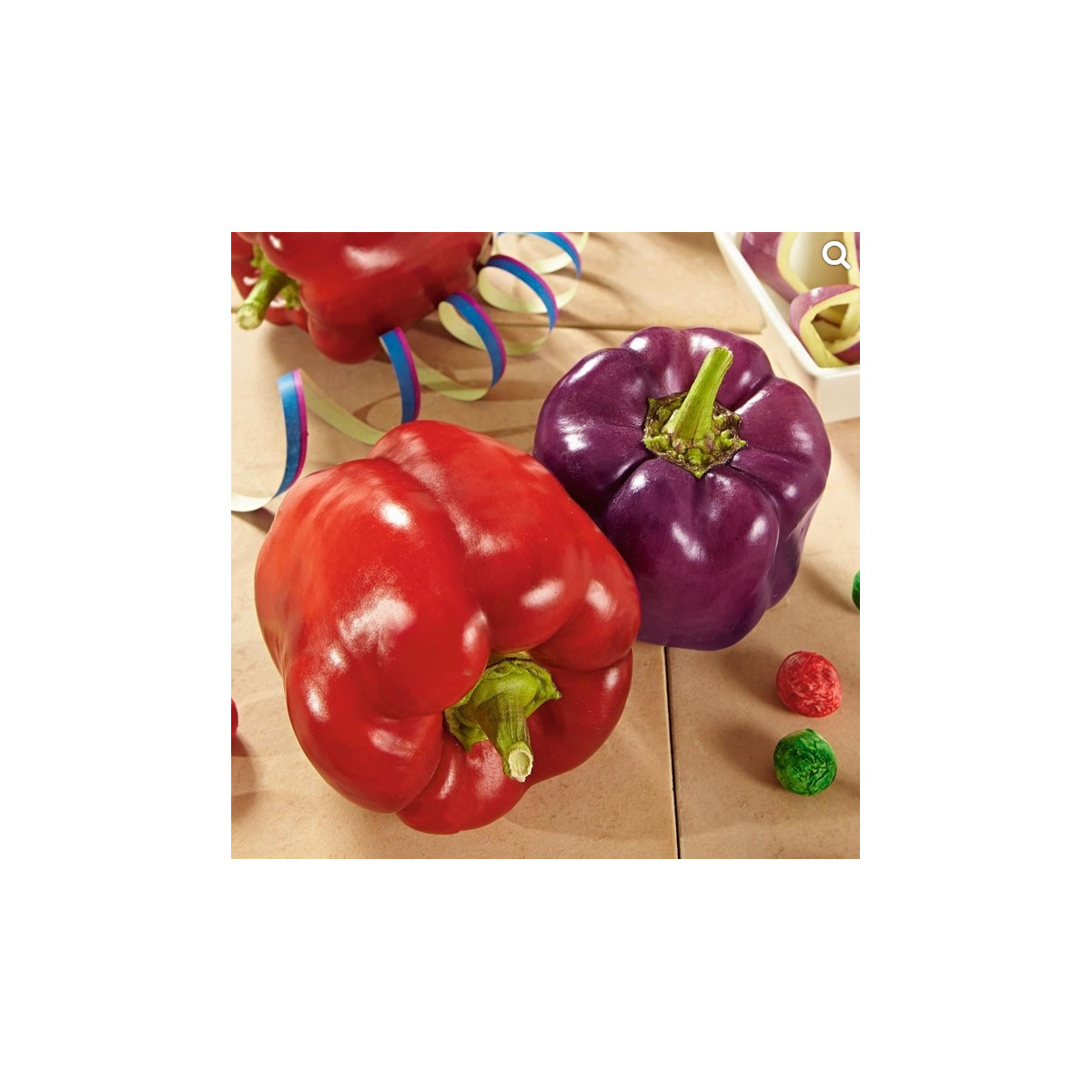 Paprika Beluga lilac F1 - semena - capiscum annuum - 6 ks