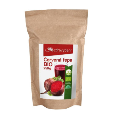 BIO Červená řepa - prášek - bio kvalita - 250 g