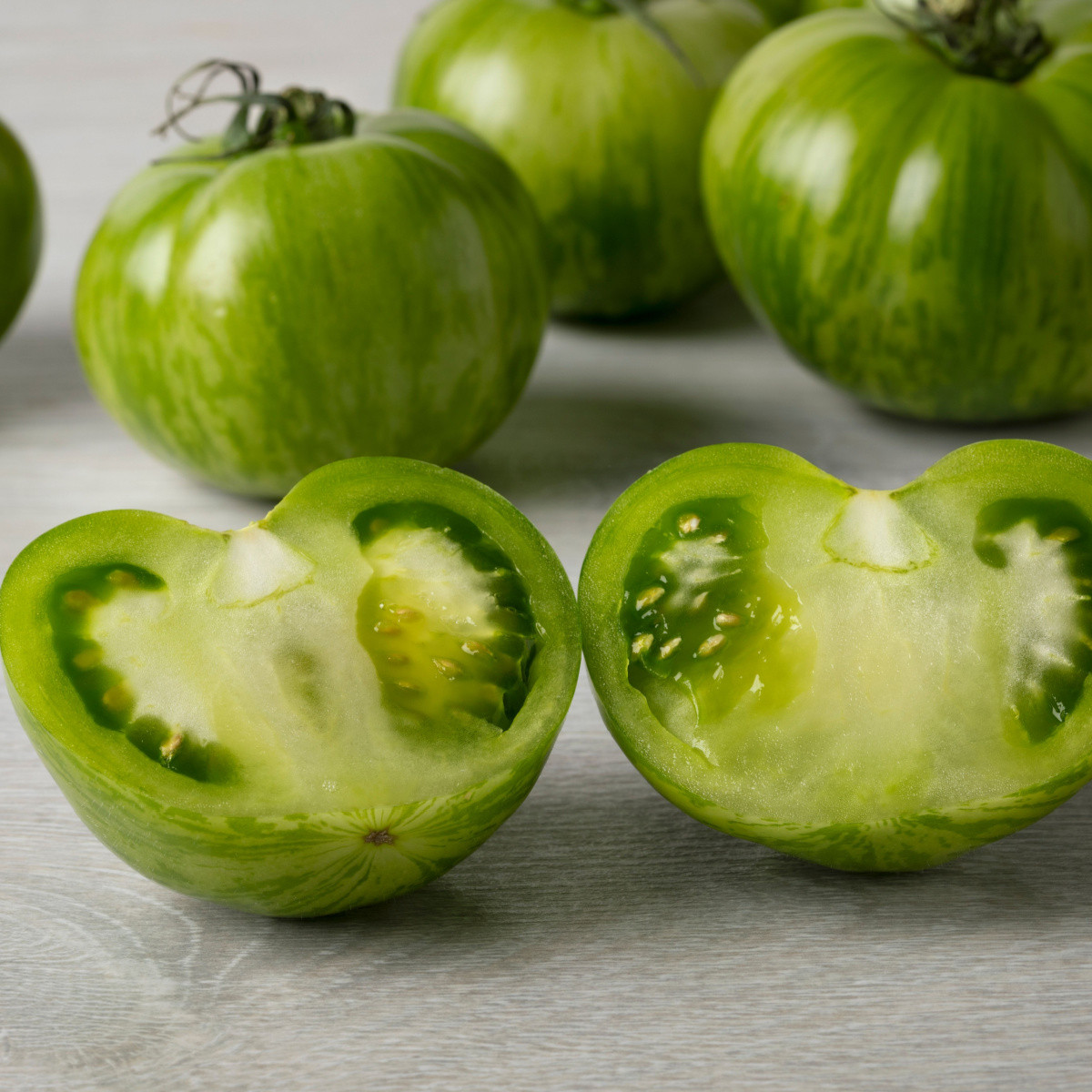 Nasiona pomidorów – pomidor tyczkowy Zielona Zebra – Solanum lycopersicum