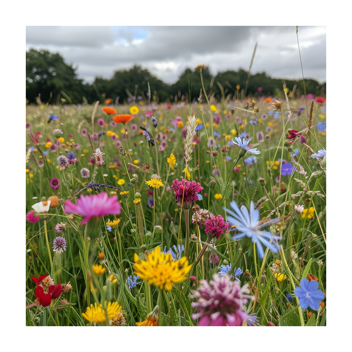Kwiaty łąkowe do wzbogacenia runa - nasiona Planta Naturalis - mieszanka - 10 g