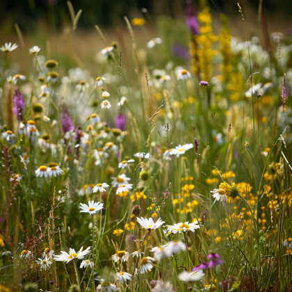 Łąka stokrotek - nasiona Planta Naturalis - mieszanka - 10 g