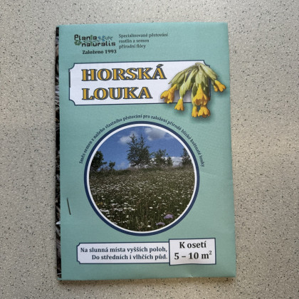 Horská louka - semena Planta Naturalis - směs - 10 g