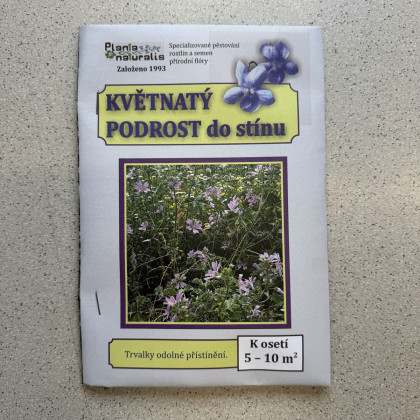 Květnatý podrost do stínu - semena Planta Naturalis - směs - 10 g