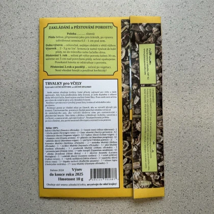 Wytrwałe kwiaty dla pszczół - nasiona Planta Naturalis - mieszanka - 10 g