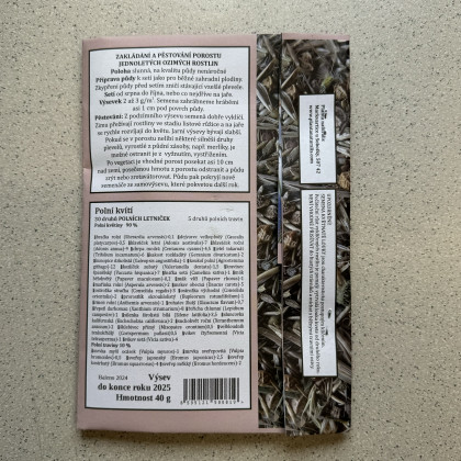 Polní kvítí - semena Planta Naturalis - směs - 40 g