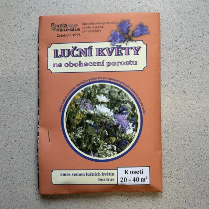 Luční květy na obohacení porostu - semena Planta Naturalis - směs - 40 g