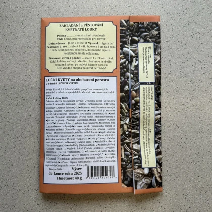 Luční květy na obohacení porostu - semena Planta Naturalis - směs - 40 g