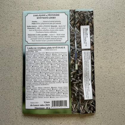 Louka na výsušnou půdu - semena Planta Naturalis - květnatá směs -10 g