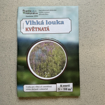 Vlhká louka květnatá - semena Planta Naturalis - směs - 10 g