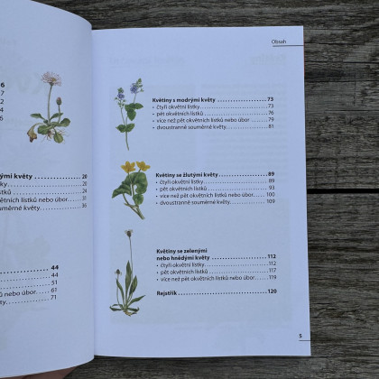 Květiny - rozpoznejte snadno 100 druhů - kniha - 1 ks