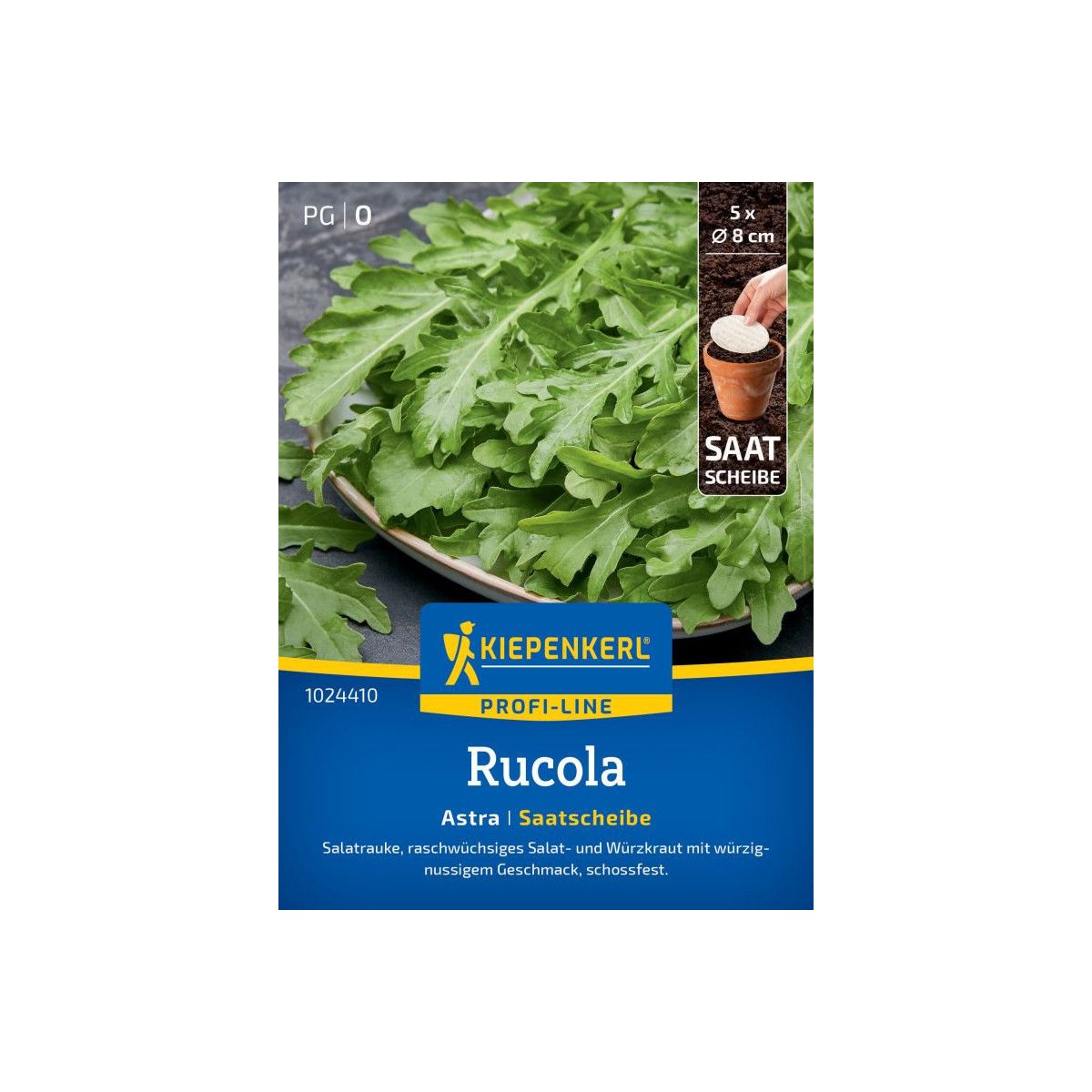 Semena rukoly Astra - výsevný disk - 5 ks