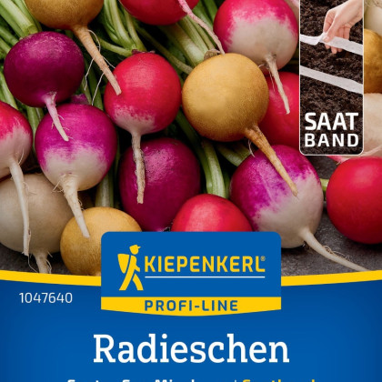 Směs ředkviček Easter Egg - výsevný pásek - 1 ks