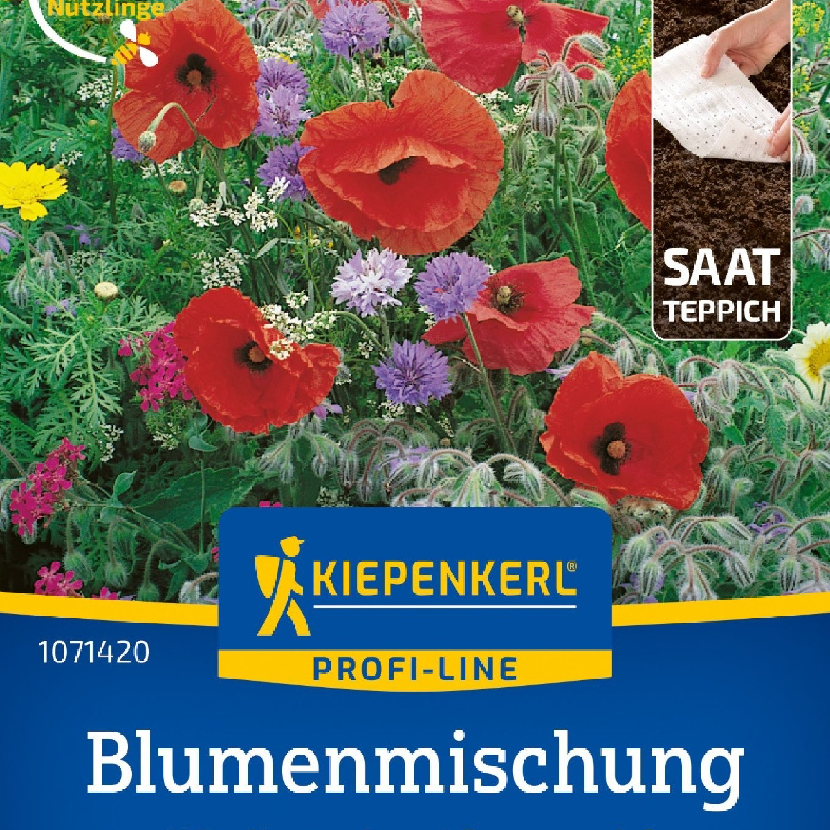 Květinová směs hmyzí louka - výsevný koberec - 15x150 cm - 1 ks