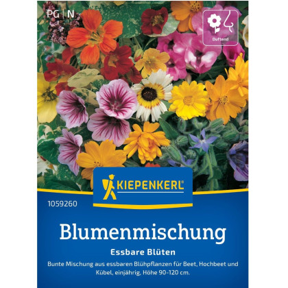 Směs květin - jedlé květy - semena Kiepenkerl - 1 ks