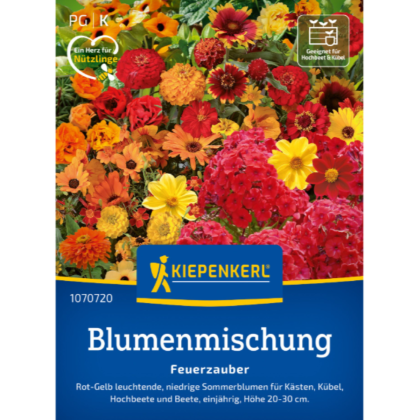Květinová směs - Ohnivý večer - semena Kiepenkerl - 1 ks