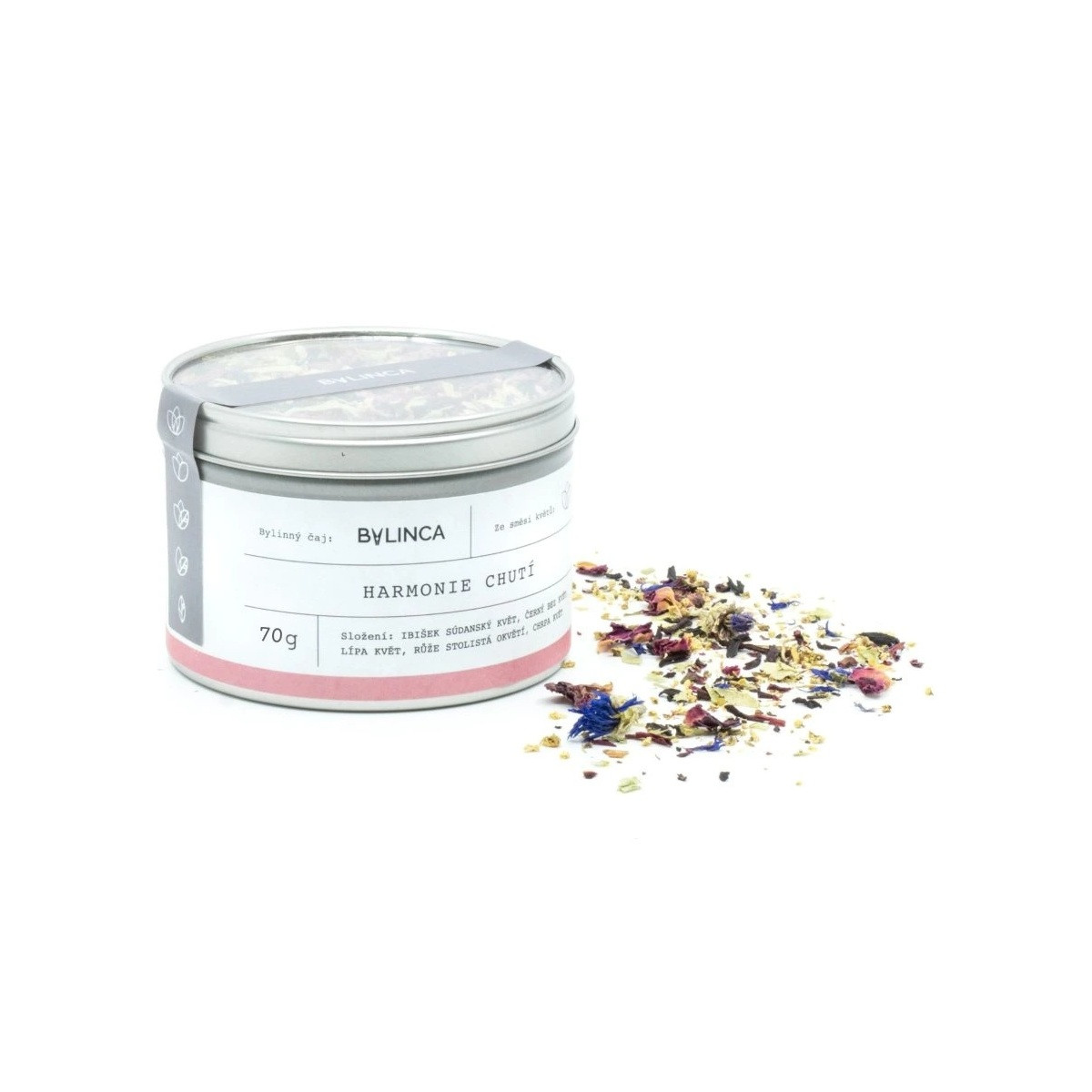 Harmonie chutí - čajová směs - bylinný čaj - 70 g