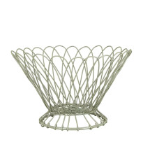 Drátěný košík - zelený - Strömshaga AB - 1 ks