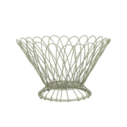 Drátěný košík - zelený - Strömshaga AB - 1 ks