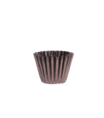 Kovový květináč Ronja - vínový - vel. XS - Strömshaga AB - 1 ks