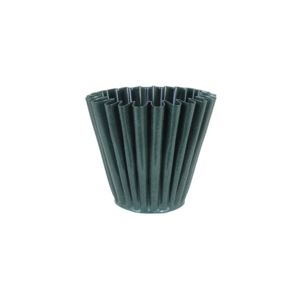 Kovový květináč Ronja - zelený - vel. M - Strömshaga AB - 1 ks