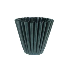 Kovový květináč Ronja - zelený - vel. L - Strömshaga AB - 1 ks