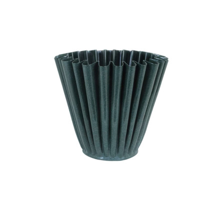 Kovový květináč Ronja - zelený - vel. L - Strömshaga AB - 1 ks