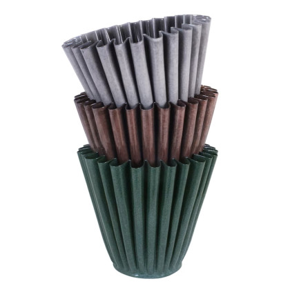 Kovový květináč Ronja - zelený - vel. L - Strömshaga AB - 1 ks