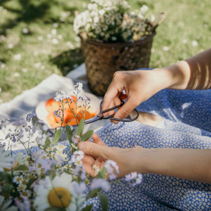 Starožitné nůžky z litiny - Strömshaga AB - 1 ks