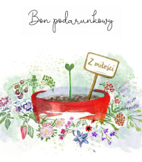 Bon podarunkowy z miłości o wartości 260 zł