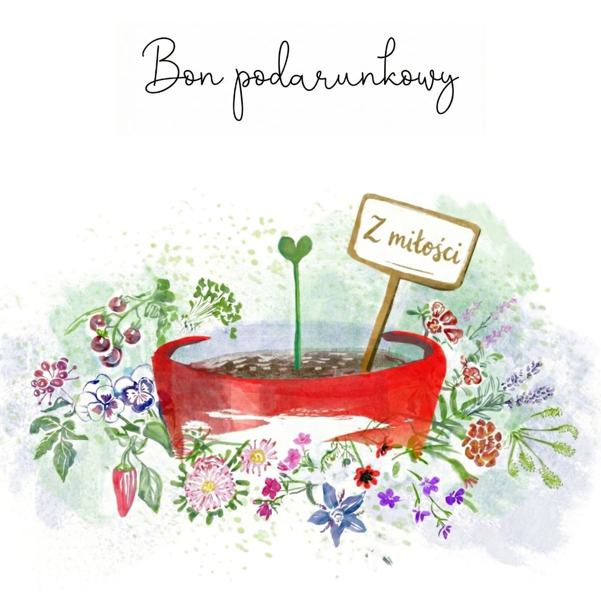 Bon podarunkowy z miłości o wartości 260 zł