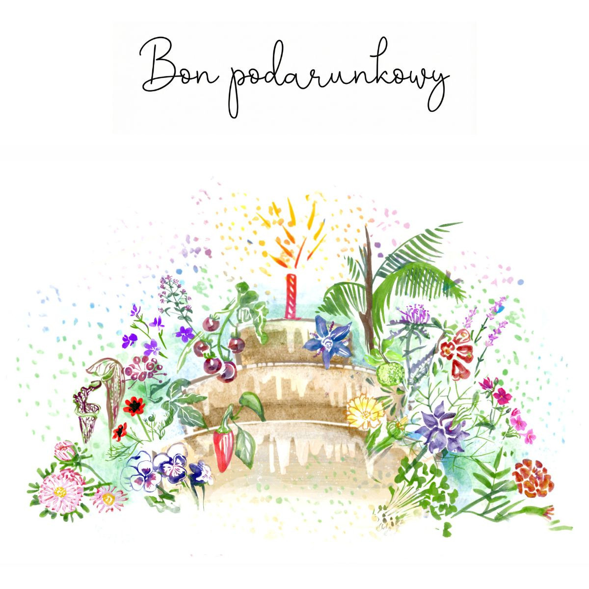 Bon podarunkowy na urodziny o wartości 260 zł