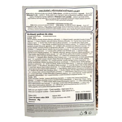 Kwiecisty podszyt do cienia - nasiona Planta Naturalis - mieszanka - 40 g