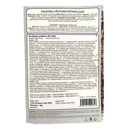 Kwiecisty podszyt do cienia - nasiona Planta Naturalis - mieszanka - 40 g