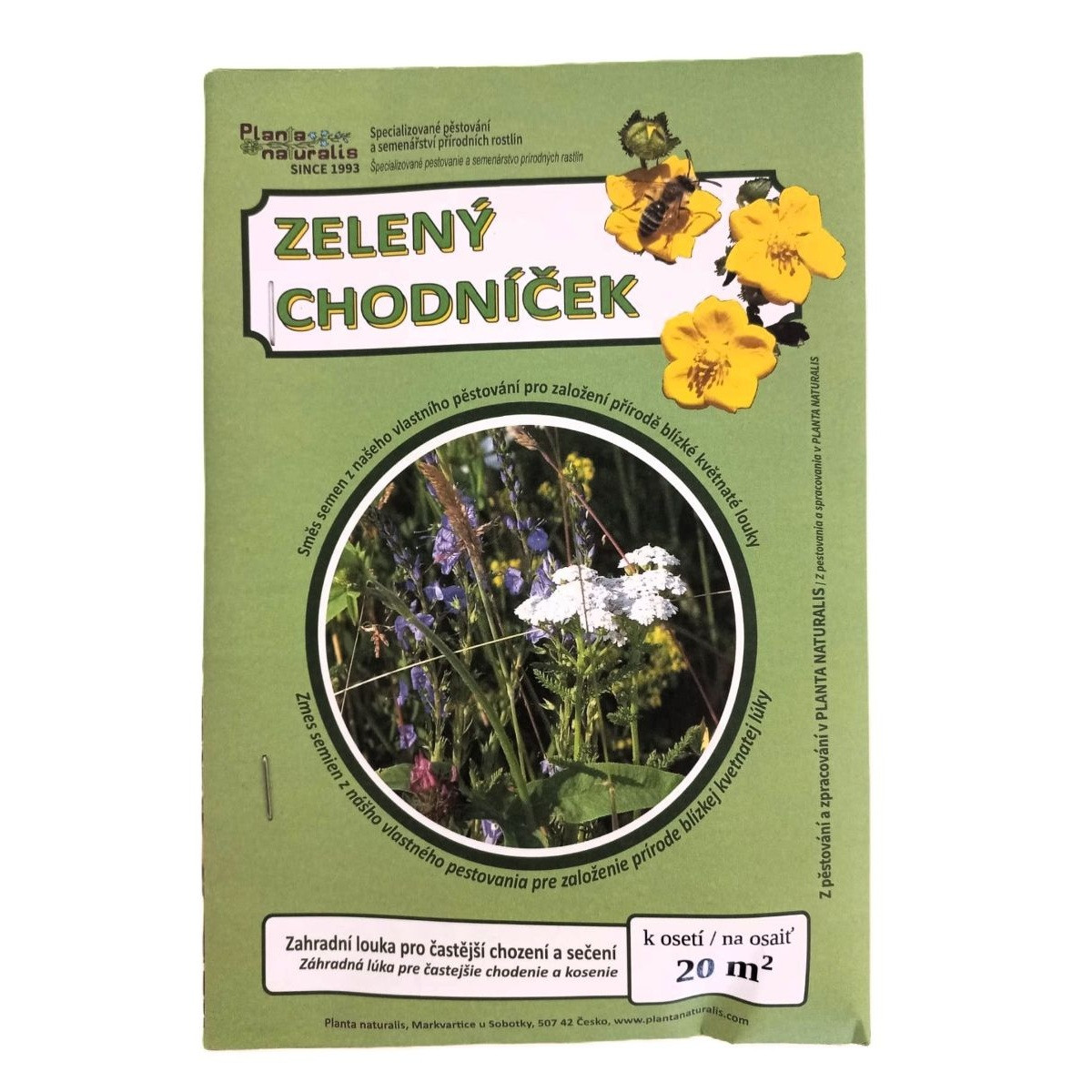 Zielony chodniczek - nasiona Planta Naturalis - mieszanka - 40 g