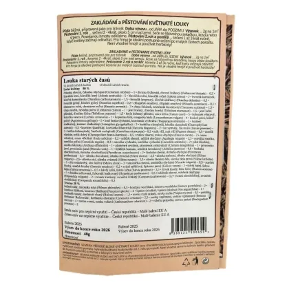Łąka dawnych czasów - nasiona Planta Naturalis - mieszanka - 40 g