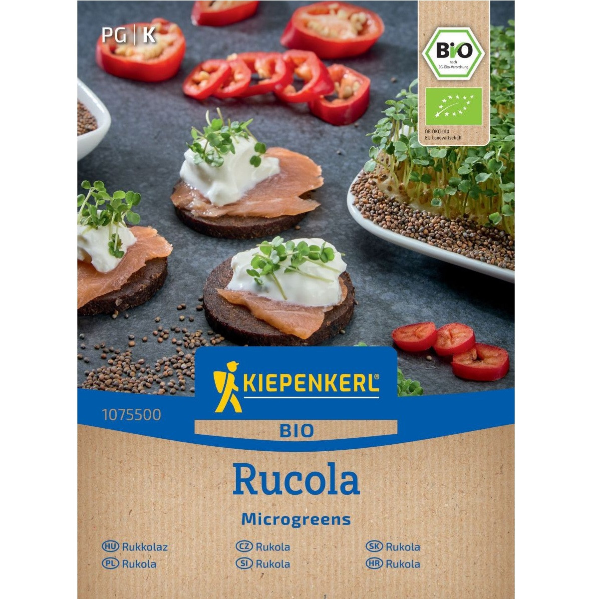 BIO Rukola - bio nasiona do kiełkowania - 50 g