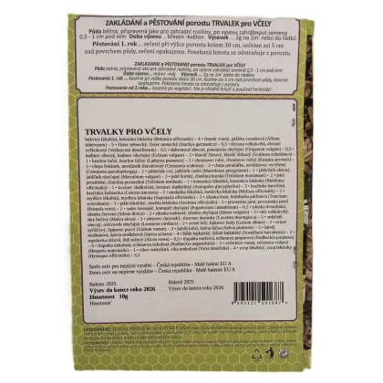 Wytrwałe kwiaty dla pszczół - nasiona Planta Naturalis - mieszanka - 10 g