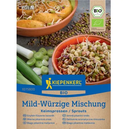 BIO Delikatnie aromatyczna mieszanka - bio nasiona do kiełkowania - 40 g